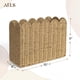 thumbnail image 2 of Cesta AELS 38x28x15 cm Tejida de Fibra Natural con Borde Festoneado, 2 of 6