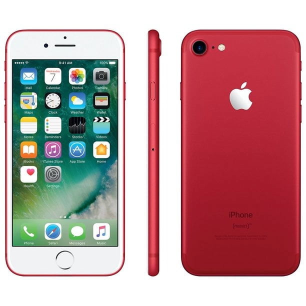 【良品】Apple iPhone 7 128GB MPRX2J/A レッド au Iphone 7 128gb Rojo Restaurado (desbloqueado) (reacondicionado