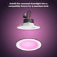 thumbnail image 4 of Downlight LED inteligente Philips Hue blanco/color 5/6 pulgadas, paquete de 4, 4 of 9