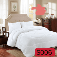 Todostore - Cobertor Plush Con Chiporro 2 Plazas Color Blanco Liso