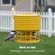 thumbnail image 2 of Comedero para aves KOL, capacidad 4,5 kg, a prueba de ardillas, color amarillo, 2 of 9