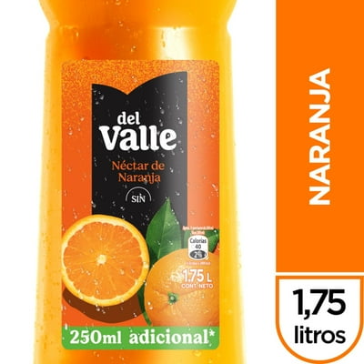 Néctar Naranja Botella 1,75 L Del Valle