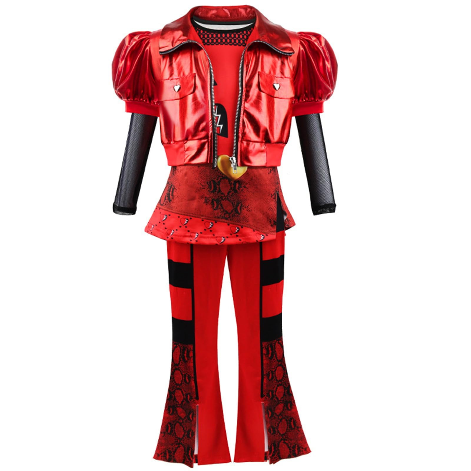 Disfraz Lgandpg Rise Of Red Para Niños, Chaqueta, Camisa, Pantalones