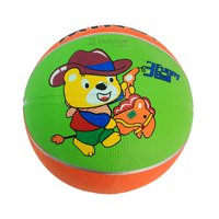 Inaltum Fitness - Balón Basketball Minsa Infantil Niño - Verde / Naranjo