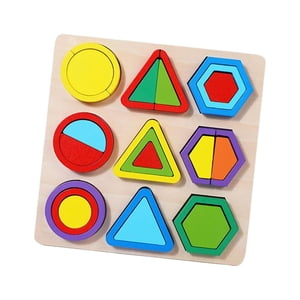 Bothyi - Tablero A Juego De Formas Aprendizaje Educativo Para Niños De 3 Años Estilo De Niños Pequeños C