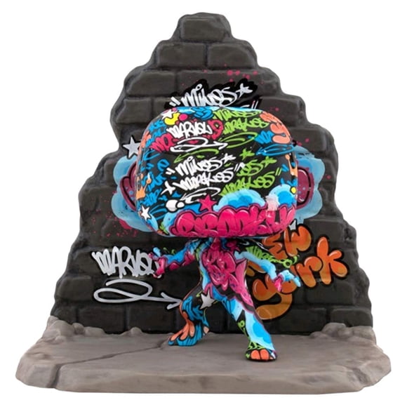 Figura de acción Funko Pop! Marvel Street Art Spider-Man Miles