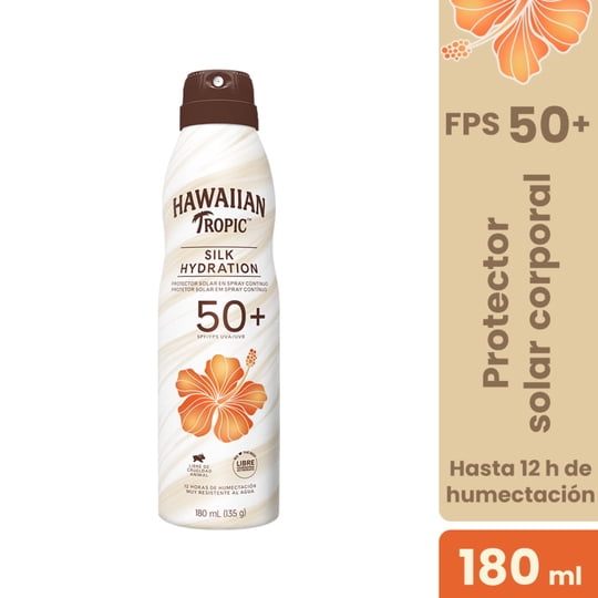 Protector Solar Hawaiian Tropic Spray Silk Hidration Fps50