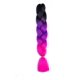 thumbnail image 1 of Xiao Hua Extensiones de cabello trenzado de ganchillo, 3 piezas, 23.6 pulgadas de largo, resistentes al calor, trenzadas de ganchillo, preestiradas, sin nudos, para peinado DIY, B184, 1 of 3