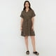 thumbnail image 4 of Vestido Mujer Amarras Print Negro Corona, 4 of 5