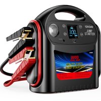 Batería De Coche Jump Starter Flyauto 8000A 12 V/24 V A Gas/Diésel
