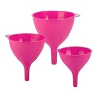 Genérico - Pack X3 Embudo Plastico Embudo De Plastico Embudo Multiuso
