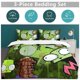 thumbnail image 5 of Green Invader Zim Gir3 Pieces Bedding Se Comfortable Soft Comforter Se Decoration Bedroom Gif, 5 of 5