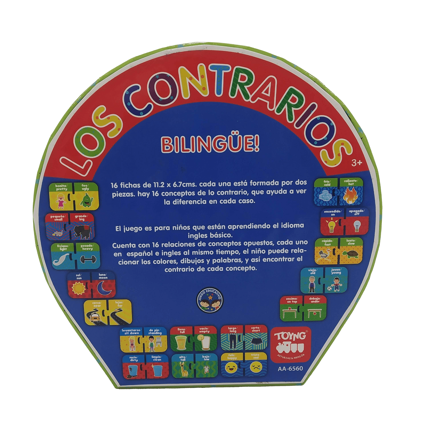 Juego Educativo Juego Educativo Educativo Contrarios - Toyng