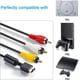 thumbnail image 5 of Cable AV de 1,8 m para PS2, PS1, PS3 y PS4, compatible con Playstation 1, 2 y 3, color negro, 5 of 7