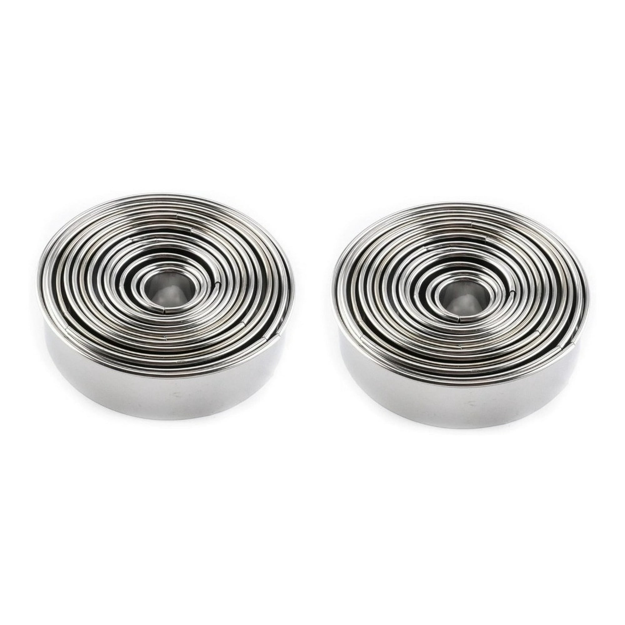 Genérico - Pack X2 14 Moldes Galletas Circulo Molde De Galleta Galleta