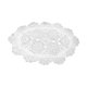 thumbnail image 1 of Mantel Individual De Encaje De Ganchillo Antideslizante Creativo Para Decoración De Bodas, Hogar, Vacaciones, Color Blanco, 1 of 3