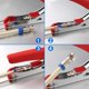 thumbnail image 5 of Kit engarzador de cables coaxiales Hiija RG6 con 20 conectores, 5 of 6