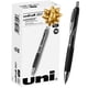 thumbnail image 1 of Bolígrafos de gel Uni-Ball 207 Signo Click retráctiles negros x12, 1 of 9