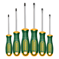 Genérico - Set De Destornilladores 6 Piezas Jadever