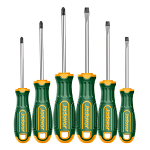 Genérico - Set De Destornilladores 6 Piezas Jadever