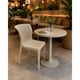thumbnail image 3 of Silla de Polipropileno Beige Diseño Moderno para Comedor y Restaurant, 3 of 3