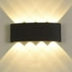 thumbnail image 1 of Aplique 8 Focos LED Exteriores Pared Luz Calida Lau, 1 of 3