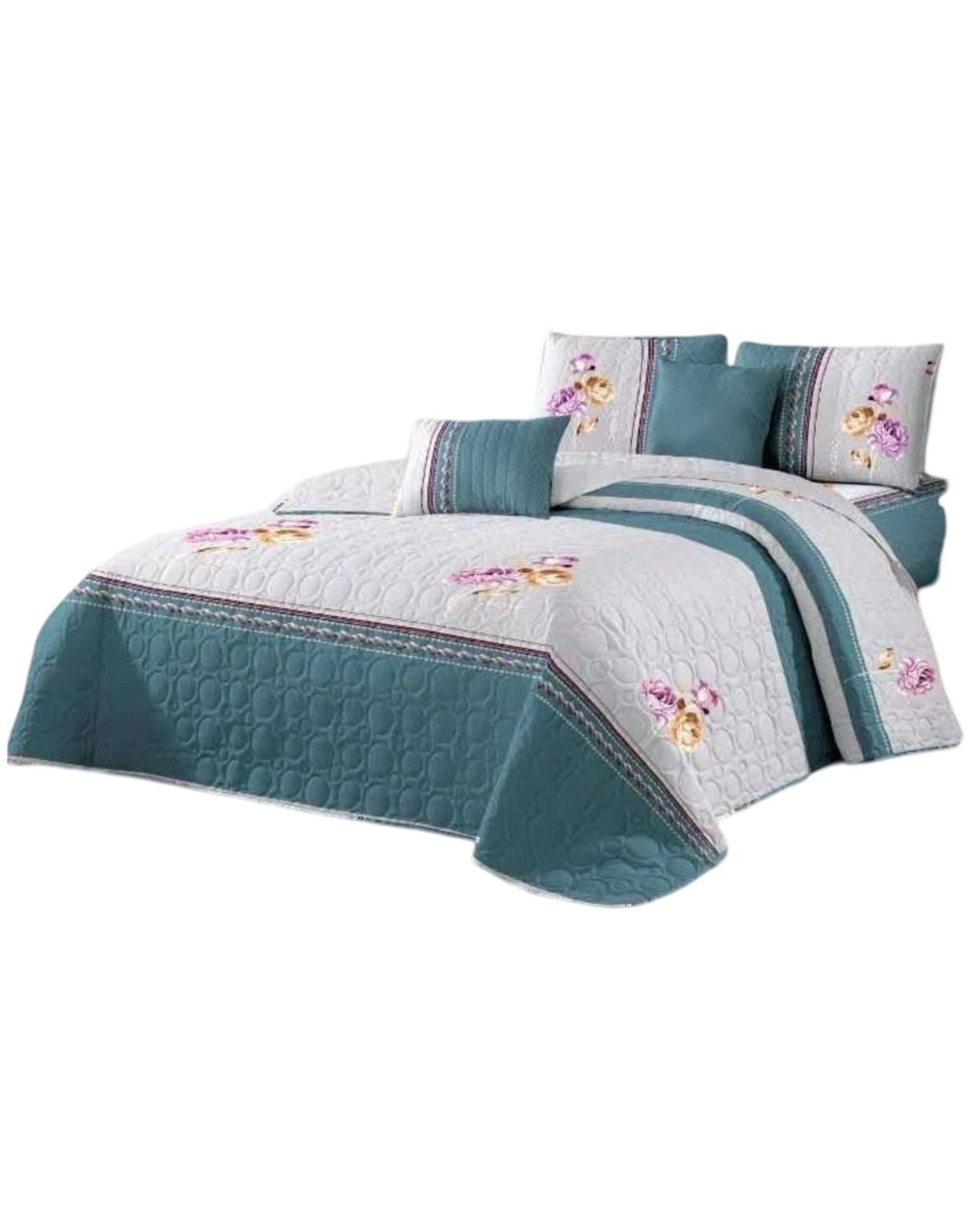 Genérico - Quilt Reversible De Verano - Diseño Fresco D8