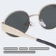 thumbnail image 3 of Lentes de Sol Livho Retro Polarizados con Protección UV400 y Forma Ovalada, 3 of 8