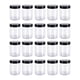 thumbnail image 5 of Tarro para mascotas con tapa, contenedor de cosméticos Slime a prueba de fugas, fácil de limpiar, redondo transparente para especias, loción corporal, 20 piezas 500ml, 5 of 5