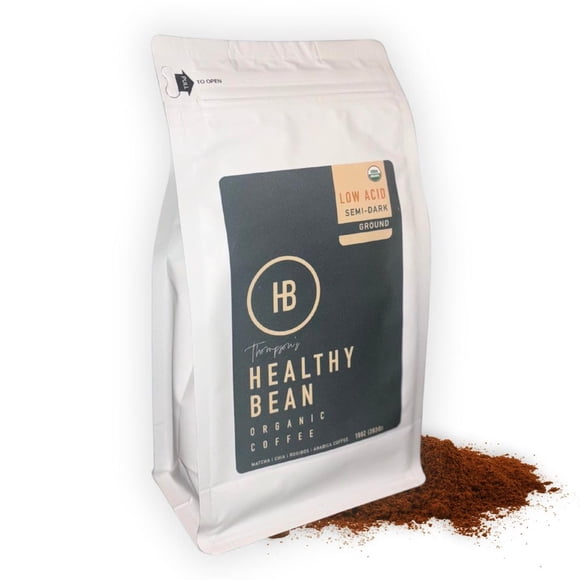 Café orgánico de grano saludable Thompson's Healthy Bean, bajo en acidez, 300 ml