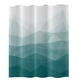 thumbnail image 1 of Cortina de ducha de poliéster impermeable con estampado digital de invierno para baño, sencilla y elegante., 1 of 6