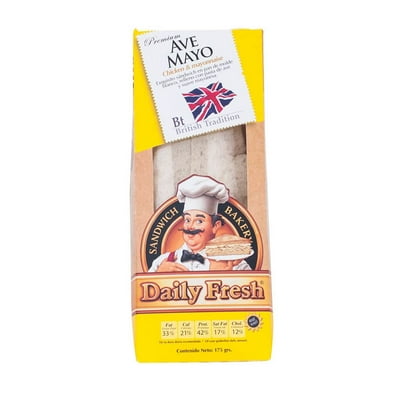 Sandwich Ave Mayo 2 Un 175 G Daily Fresh