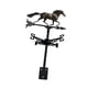 thumbnail image 4 of Veleta De Metal Con Forma De Caballo, Estilo Vintage, Para Montar En El Techo, Para Jardín, Patio Y Terraza, 4 of 5