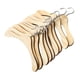 thumbnail image 3 of 10 Piezas De Perchas De Madera Con Gancho De Metal Para Mu?ecas BJD, 3 of 5