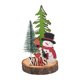 thumbnail image 3 of Decoración De Mesa Navide?a De Madera, Decoración De Mesa Para Vacaciones, Chimenea, Hogar, Mu?eco De Nieve, 3 of 5
