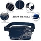 thumbnail image 5 of Mini Belt Bag para mujeres and Hombres con Adjustable Strap Small Waist Pouch fo Wokout Travel Running Hiking, 5 of 7