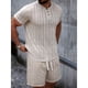 thumbnail image 1 of Polera Hombre Manga Corta Tejida Estilo Casual Botones 0262, 1 of 4