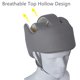 thumbnail image 3 of Casco Cpairng, protección gruesa para personas mayores, jóvenes y niños, color gris, 3 of 8