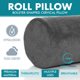 thumbnail image 2 of Almohada cervical enrollable AllSett Health con funda gris, 2 of 7