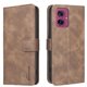 thumbnail image 1 of Funda Billetera para Motorola Moto G55 5G Protección RFID y Soporte Ajustable Marrón, 1 of 6