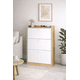 thumbnail image 4 of Zapatero Compacto Velux Nordic Blanco/Madera 18 Pares MDP 15mm 114×60×24, 4 of 13