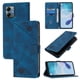thumbnail image 1 of Funda Cartera para Motorola Moto G Play 2025 con Soporte y Ranuras, Resistente a Golpes y Rayones Azul, 1 of 5