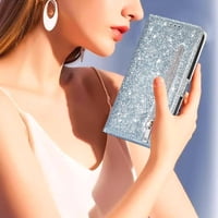 Funda Para Foxdock Elegante Funda Xiaomi Poco X5 Pro Glitter Con Cremallera-Ideal Para El Uso Diario