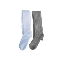 Pumucki - Pack 2 Pantys Caladas Gris Talla 12-18M