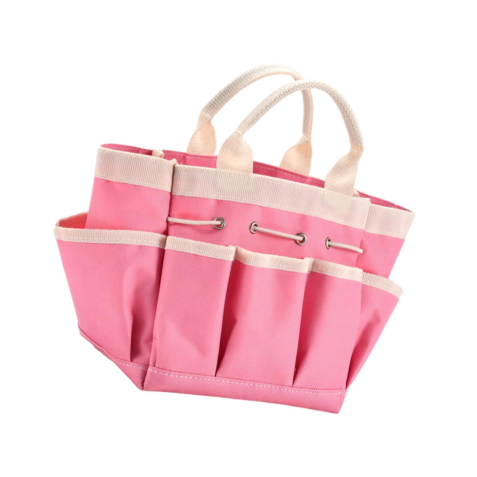 Bothyi - Bolsa De Almacenamiento De Herramientas De Jardín Bolsa De Almacenamiento De Jardín De Mano Para Electricistas Jardineros Rosa S