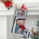 thumbnail image 2 of Betty Boop (2) Tema: Calcetines de Navidad, fino lino blanco para colgar en escaleras y chimenea, decoración navideña para el hogar, regalo de Navidad. 54cm × 38cm, 2 of 5