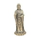 thumbnail image 1 of Mini Estatua De Guan Yin, Regalo De Latón, Decoración Para Escritorio, Sala De Estar, Granja, 1 of 3