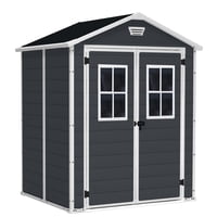 Bodega De Jardín Manor Gris Oscuro 6X5 Keter