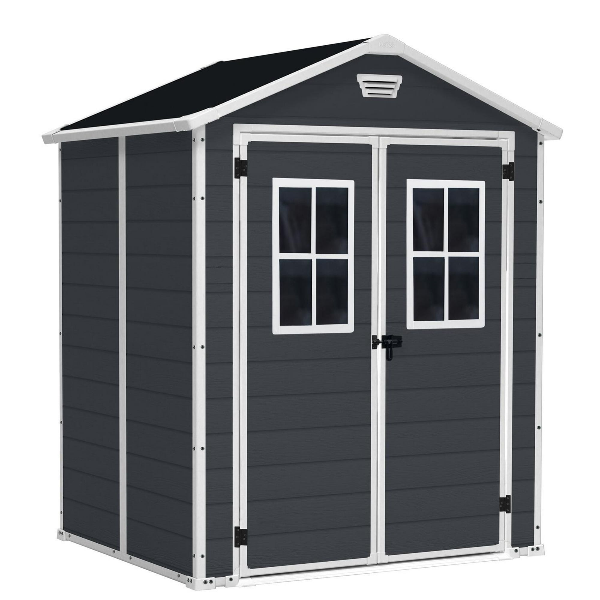 Bodega De Jardín Manor Gris Oscuro 6x5 Keter Gris Oscuro