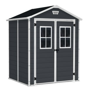 Bodega De Jardín Manor Gris Oscuro 6X5 Keter Gris Oscuro